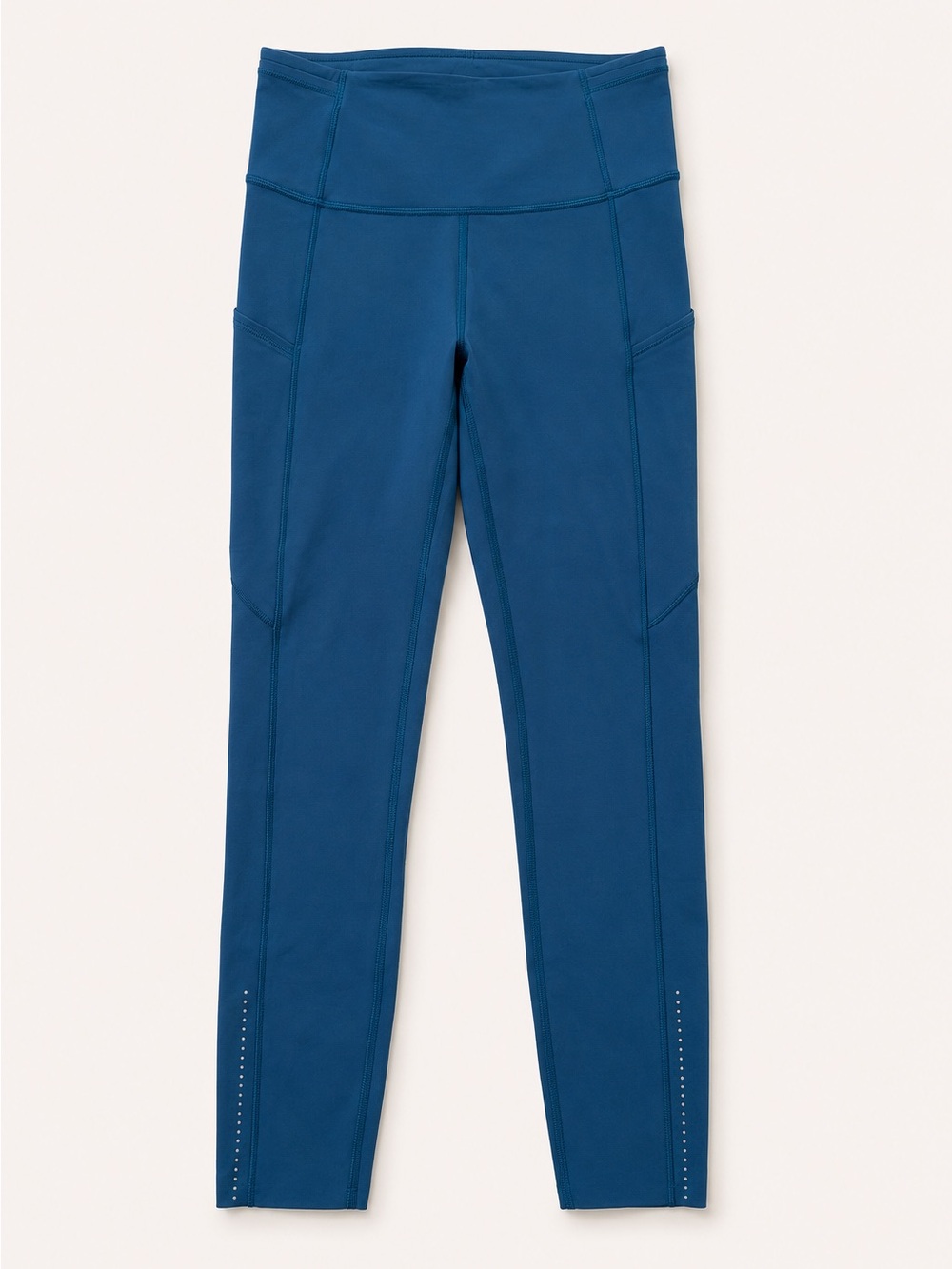 Lululemon Blue Pocket Leggings Athletic Pants